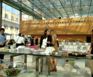 hip en culinair dineren op hoogte